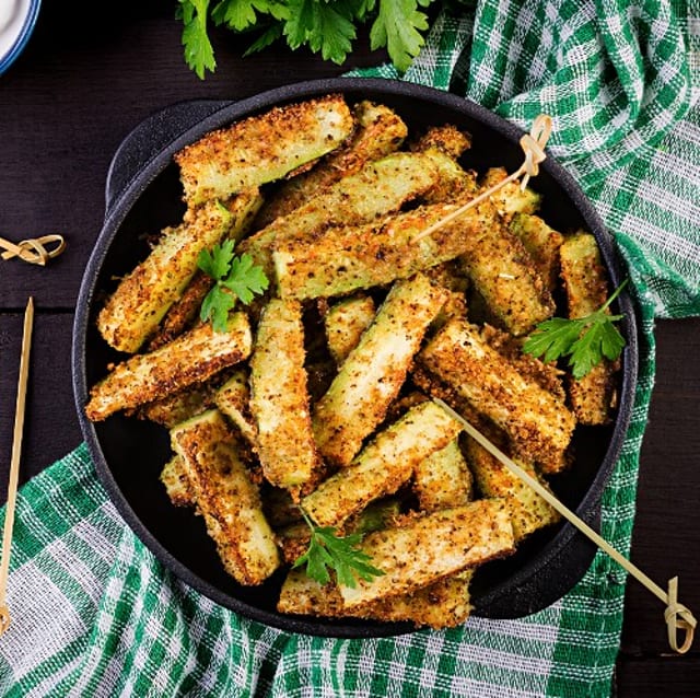 Fried Zucchini.