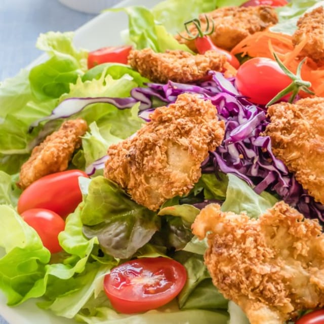 Crispy Chicken Salad.