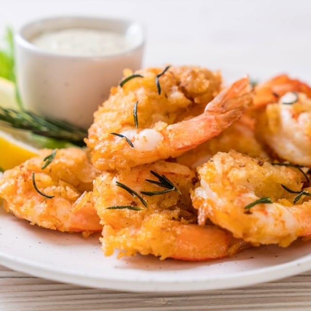 Fried Shrimp Platter.