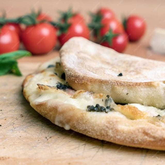 Spinach Calzone.