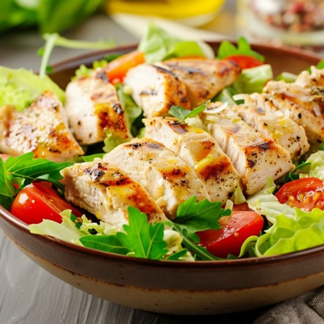 Grilled Chicken Salad.