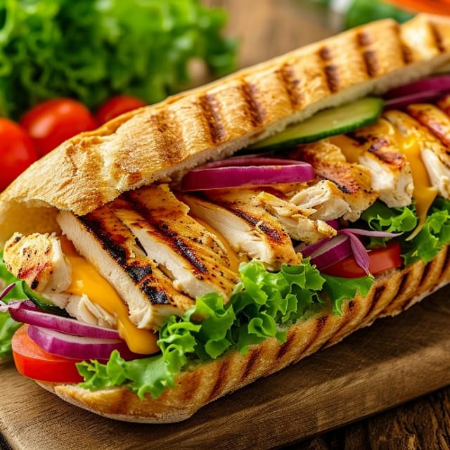 Grilled Chicken Sub (14").
