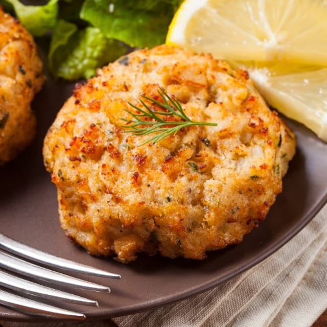 Crab Cake Platter.